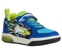 Geox Boys' J Inek Boy B Trainers, Royal Lime, 24 EU