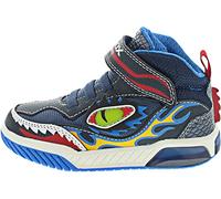 Geox Boys J Inek Boy Sneakers, Navy Lt Blue, 10 UK