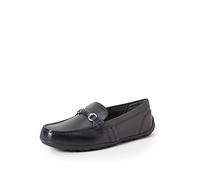 Geox Boy's J New Fast Boy Moccasins, Black, 13 UK