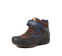 Geox Boy's J New Savage B a Shoes, Brown Navy, 9 UK Child