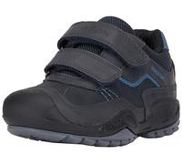 Geox Boy's J New Savage Sneaker, Navy Avio, One Size