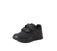 Geox Boys Trainers J Pavel C Breathable Resistant School Shoes Black UK 4 (EU 37)