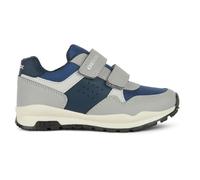 Geox J Pavel A Sneaker, Grey/Navy, 10 UK Child