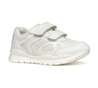 Geox Boys J Pavel Sneaker, White, 13 UK Child