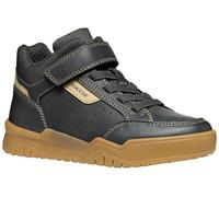 Geox Boys J Perth Boy B Sneaker, Black Beige, 2.5 UK