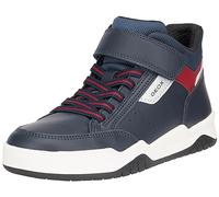 Geox Boys J Perth Boy B Sneaker, Navy Red, 12.5 UK Child