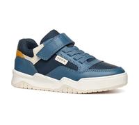 Geox Boys J Perth Boy Sneaker, Avio Navy, 0.5 UK
