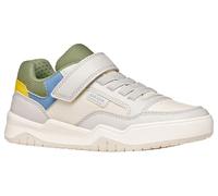 Geox Boy's J Perth E Sneaker, Lt Grey Green, 1 UK