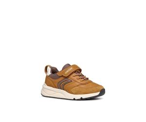 Geox Boy's J ROONER B. D SNEAKERS in Yellow | Size: Infant 1.5 Geox Yellow Infant 1.5