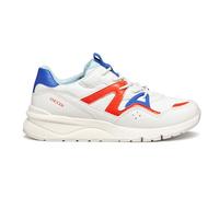 Geox Boys J Rooner Boy Sneaker, White Red, 10 UK Child