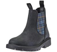 Geox J SHAYLAX BOY Ankle Boot, Black Dk Yellow, 3 UK