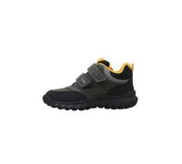 Geox Boys J Simbyos Boy B ABX Sneaker, Green, 2 UK