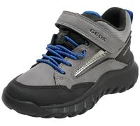 Geox Boys J Simbyos Boy B ABX Trainers, Grey Royal, 7.5 UK