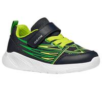 Geox Boys J Sprintye Boy B Sneaker, Royal Orange, 7 UK Child