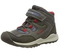 Geox Boy's J Teram Boy B Abx a Shoes, Navy Dk Red, 1 UK Child