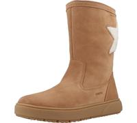 Geox Boy's J Theleven Girl WPF Ankle Boot, Whisky Brown, 7 UK Child