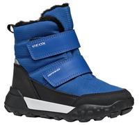 Geox J TREKKYUP BOY B ABX Snow Boot, Royal/Black, 4.5 UK