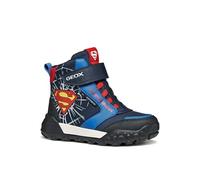 Geox Boys' J Trekkyup Boy B ABX Ankle Boot, Navy red, 2.5 UK