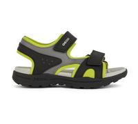 Geox Boy's J Vaniett C Sandal, Black lime, 12.5 UK