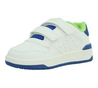 Geox J WASHIBA BOY A Sneaker, White/Royal, 2 UK