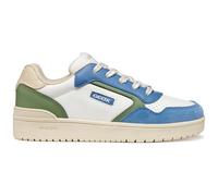 Geox Boy's J Washiba D Sneaker, White Dk Sky, 1.5 UK