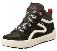 Geox Boy's J Weemble Sneaker, Black Red, One Size