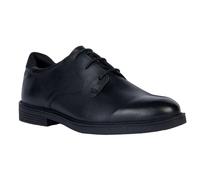 Geox Boys J Zheeno A Leather School Shoes3 UK Black FS11020