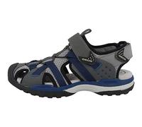 Geox Boy's J920RB0CE14C0739 J Borealis Boy B Fisherman Sandal, DK GREY/NAVY, 2.5 UK