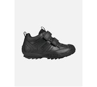 Geox Boy's JO424A JR SAVAGE BOY'S SCHOOL SHOE - Black