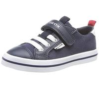 Geox Jr Ciak Girl Sneaker, Navy, 7 UK Child