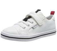 Geox Boy's Jr Ciak Girl Sneaker, White, 7 UK Child