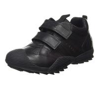 GEOX JR SAVAGE A Junior Boy SHOES BLACK 33_EU, BLACK *1 UK
