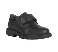 (12.5 UK Child, Black) Geox Boys Shaylax Leather School Shoes