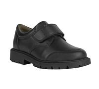 Geox Boys Shaylax Leather Shoes9 UK Child Black FS11533