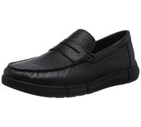 Geox Boys U Adacter M Wide Moccasin, Black, 4.5 UK