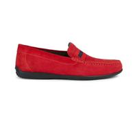 Geox Boys U Ascanio A Moccasin, red, 6 UK
