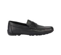 Geox Boys U Kosmopolis + Grip Moccasin, Black, 7 UK