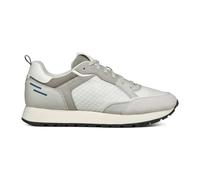 Geox Men's U Partenio A Sneaker, Off White Lt Grey, 9 UK