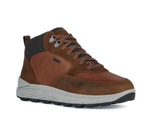 Geox Boys' U Spherica 4x4 B ABX Ankle Boot, Cognac, 6.5 UK