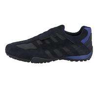 Geox Boys' Uomo Snake L Trainers, Navy Royal, 4.5 UK