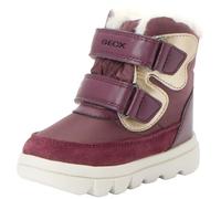 Geox Baby Willaboom Girl B A Ankle Boot, Prune Platinum, 4.5 UK Child