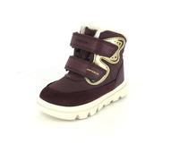 Geox Boy's Willaboom Girl B A Ankle Boot, Prune Platinum, 8.5 UK Child