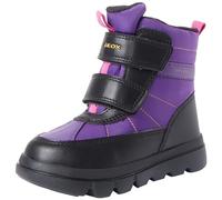 Geox Boy's Willaboom Girl B A Ankle Boot, Purple Black, 4.5 UK Child