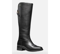 Geox Camexia D566WB00043 Black Leather Knee High Boots
