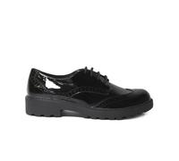 Geox Girl's J Casey N Brogues, Black, 7 UK (41 EU)