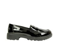 Geox J Casey Girl C Moccasin, Black, 6.5 UK