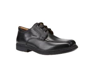 Geox Childrens/Kids Federico Leather School Shoes6.5 UK Black FS10952
