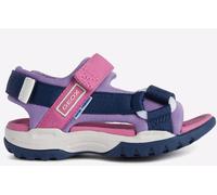 Geox Childrens Unisex Borealis Junior Girls - Navy Mixed Material - Size UK 13 Kids