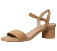Geox D AURELY 50 B Women's Heeled Sandal, Cognac, 39.5 EU