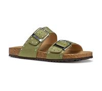 Geox D Brionia R I Women's Platform Sandal, Green, 3 UK